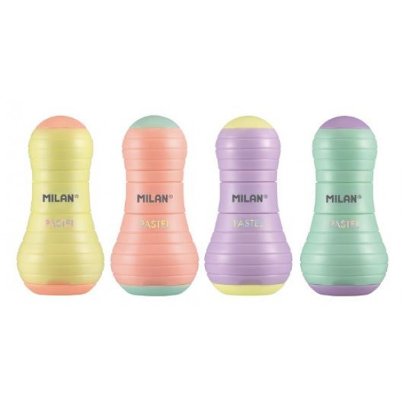 Taille Crayon Milan Pastel + Gomme