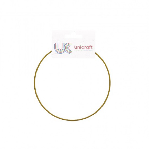 UNICRAFT Ring Metaal Goud Ø 20cm Dikte 2,4mm Goud