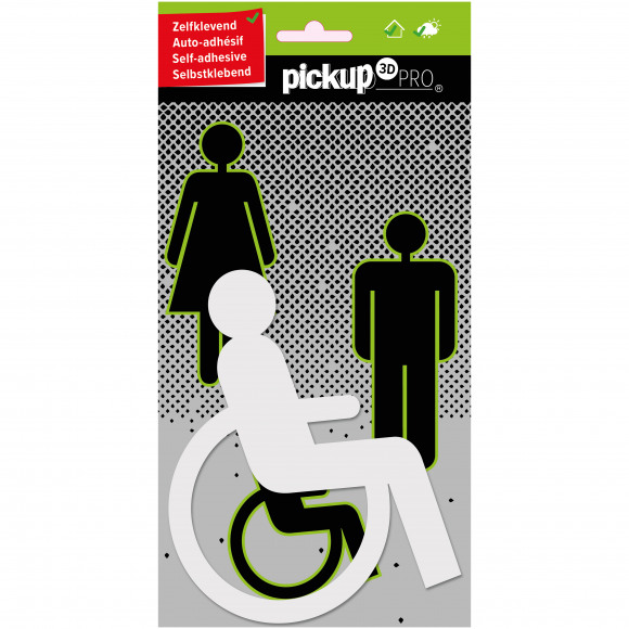 PICKUP 3D Pro Fauteuil Roulant Blanc