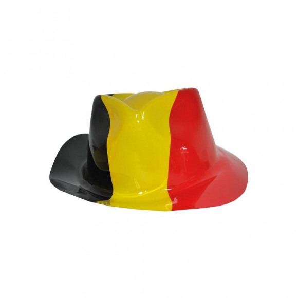 AVA selection Chapeau Plastique Belgique Tricolore 29x24,5x10cm Plusieurs