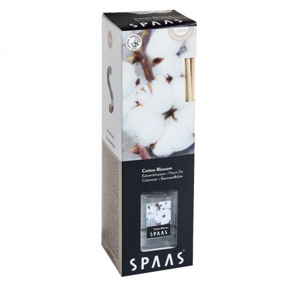 SPAAS Batôns Parfumés Cotton Blossom 28,5cm Ø 5,2cm Blanc