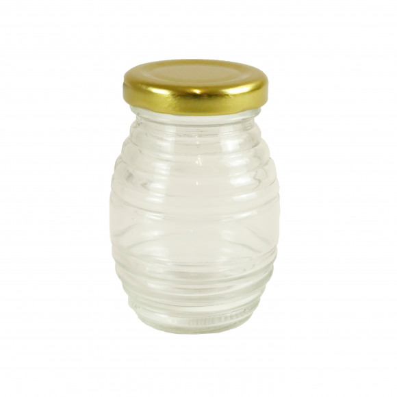 AVA selection Pot De Miel En Verre 5,5X5,5X8Cm