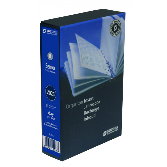 Succes Recharge Agenda Senior 1 Jour Par Page 4 Langues