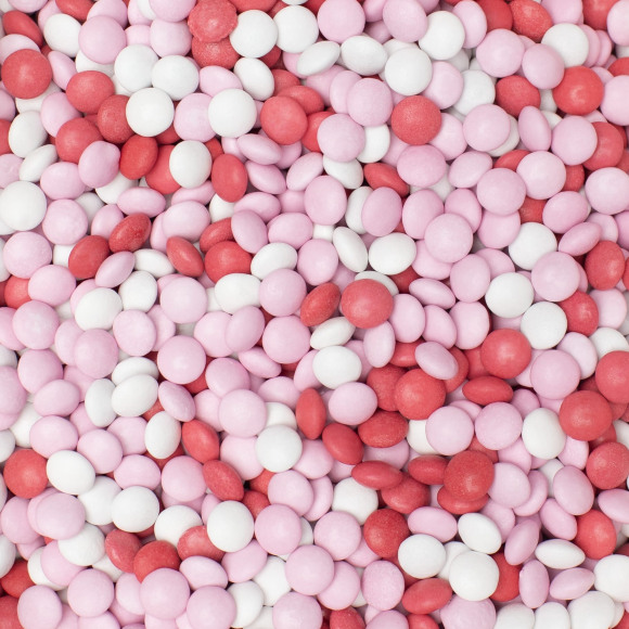 DE BOCK Confetti Mini Mix Wit/Babyroze/Fuchsia 1kg