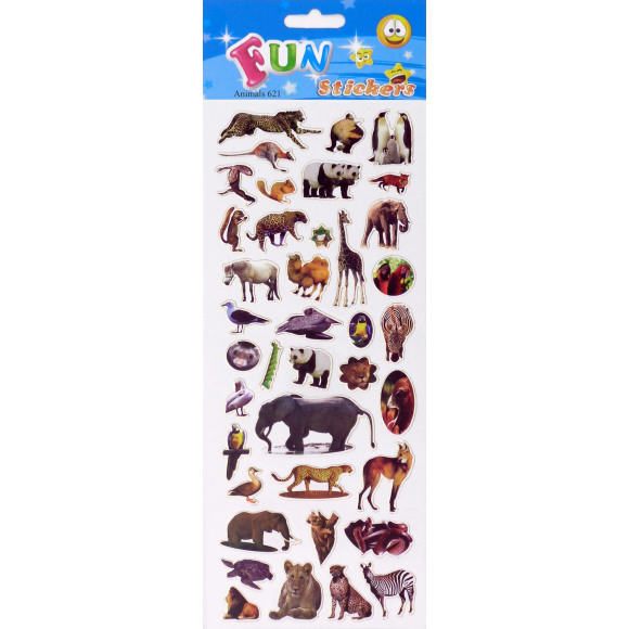 AVA selection Fun Stickers Animaux