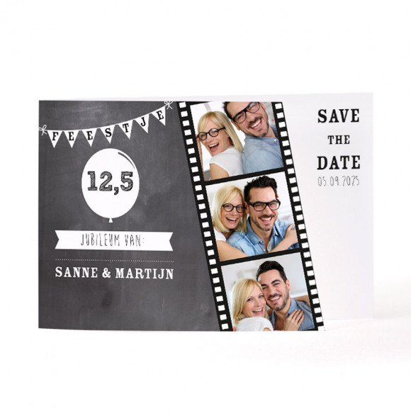 MA CRÉATION Unieke fotokaart met filmstrip 1Size