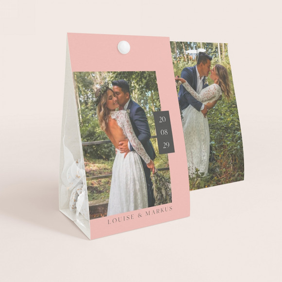 MA CRÉATION Contenant dragées mariage personnalisée 1Size