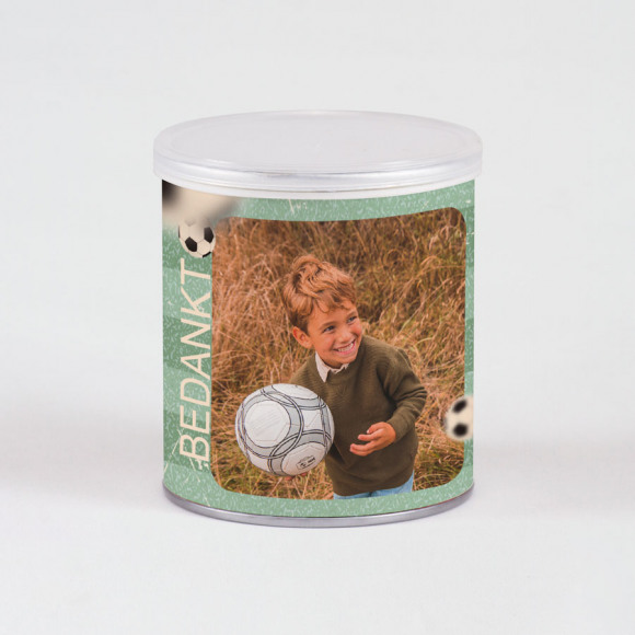 MA CRÉATION Retro voetbal chipswikkel met foto Non applicable 1Size