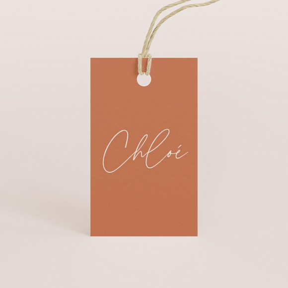 MIJN ONTWERP Etiquette prénom baptême fond uni et prénom 1Size