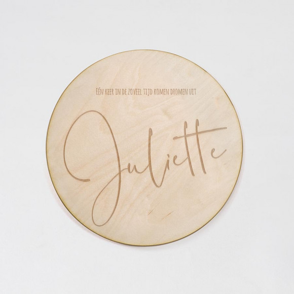 MIJN ONTWERP Refill houten doopsuikerpresentatie 1Size