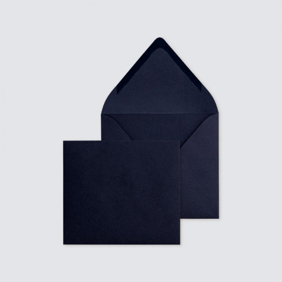 MAAK JE ONTWERP Donkerblauwe envelop 1Size