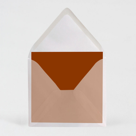 MAAK JE ONTWERP Transparante envelop vierkant 1Size