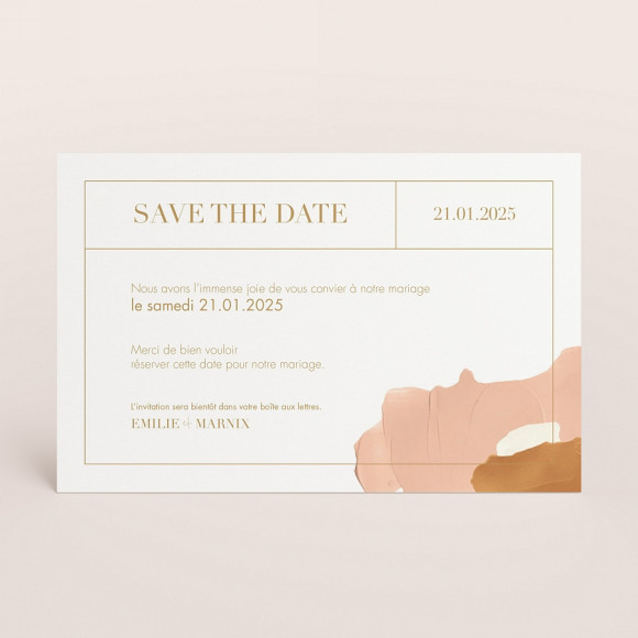 MA CRÉATION Save the date mariage souffle du désert Non applicable 1Size