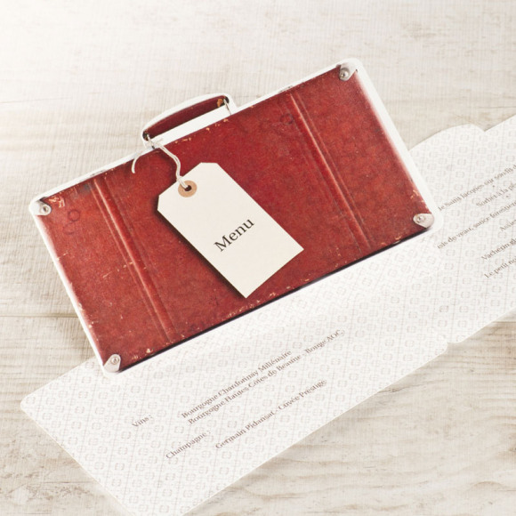 MIJN ONTWERP Menu valise 1Size