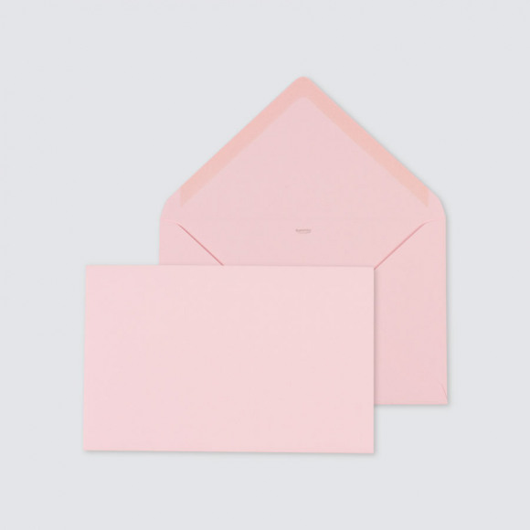 MAAK JE ONTWERP Enveloppe rose pâle 1Size