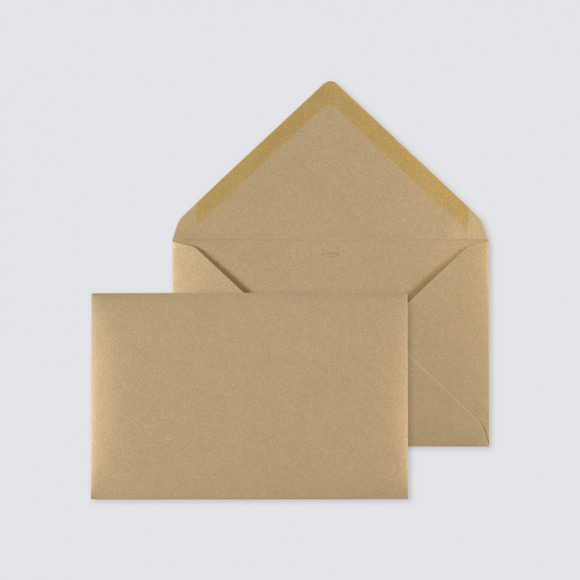 MA CRÉATION Enveloppe dorée rectangle 1Size
