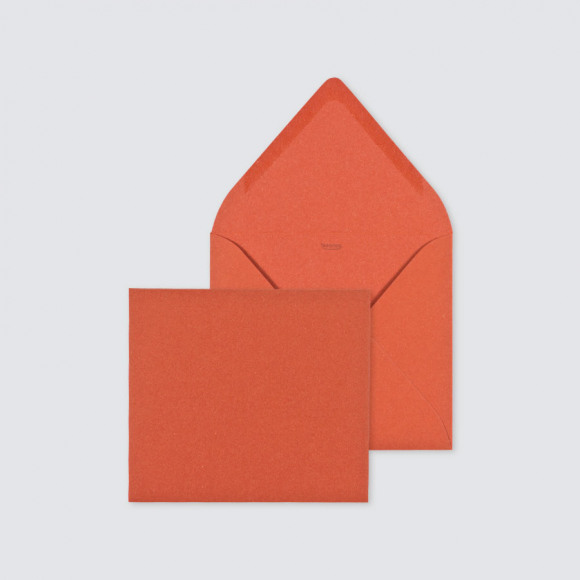 MA CRÉATION Enveloppe fête terracotta Non applicable 1Size