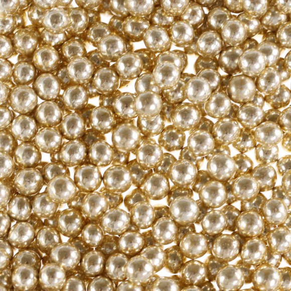 DE BOCK Parels Goud Metallic Ø 6-7mm 195g