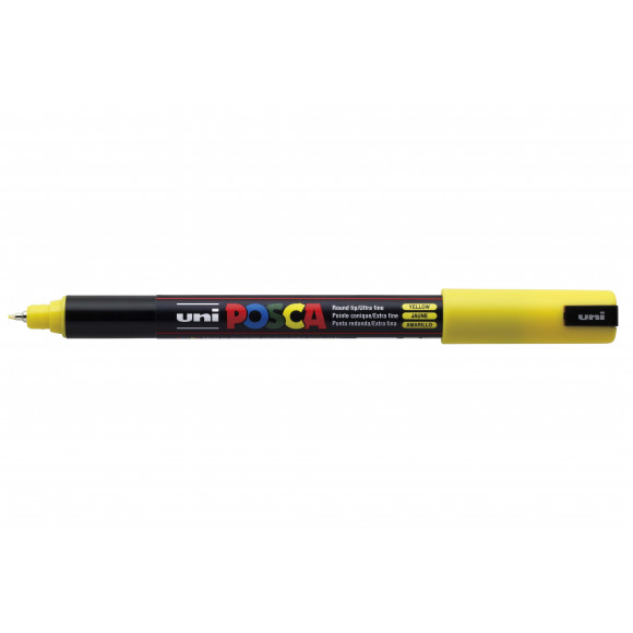 POSCA Steel Marker Geel Extra Fijn 0,7mm