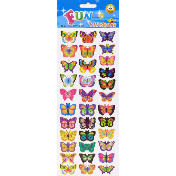 AVA selection Fun Stickers Papillons