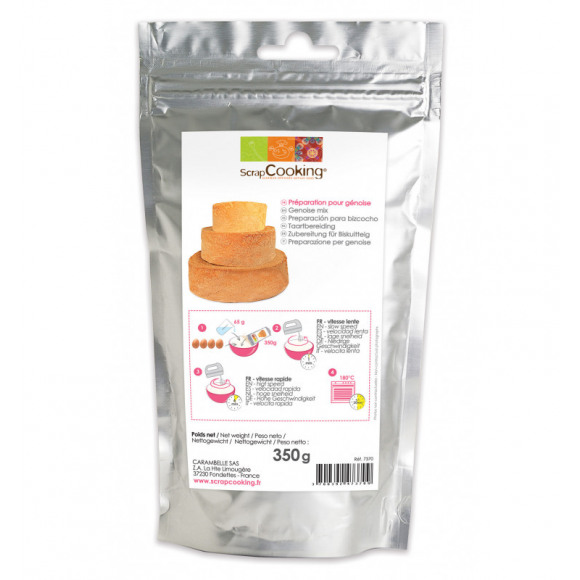 SCRAPCOOKING Bakmix Génoise Biscuit 350g