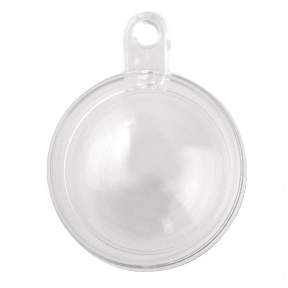 RAYHER Boule 2 Parties Plastique Ø 3cm