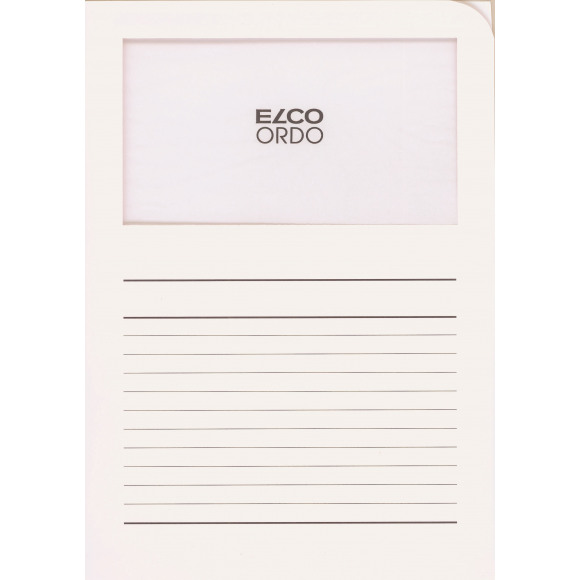 ELCO Ordo Classico Chemise A Fenêtre Papier 120g/m² Blanc