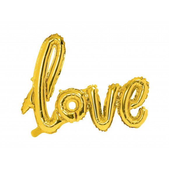 AVA selection Ballon Alu "Love" Gold 73x59cm