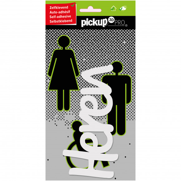 PICKUP 3D Pro "Heren" Blanc
