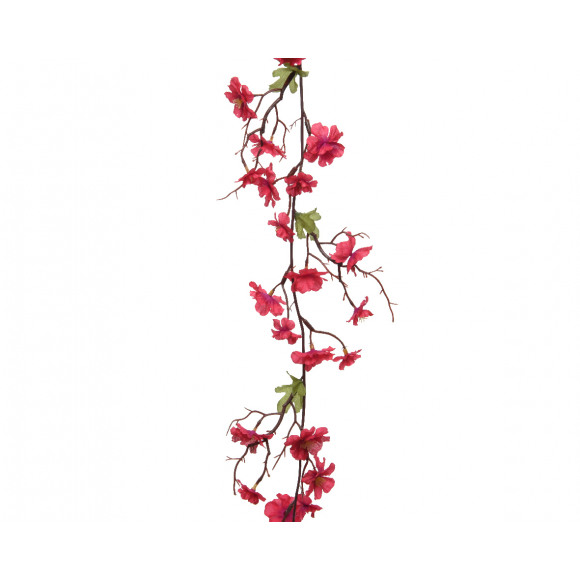 AVA selection Guirlande Avec Fleurs Fuchsia 8x187cm Violet/rose