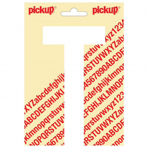 PICKUP Nobel Letter T Wit 15cm