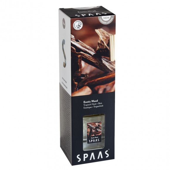 SPAAS  Batôns Parfumés Exotic Wood 28,5cm Ø 5,2cm Noir/gris