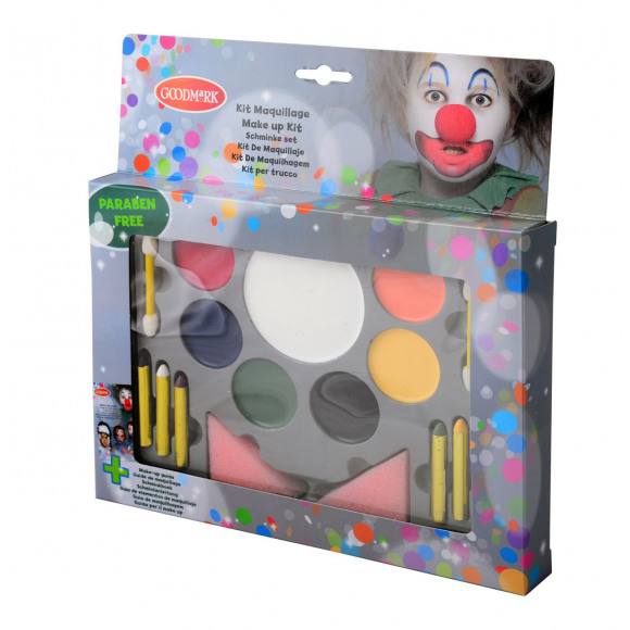 AVA selection Set De Maquillage 7 Couleurs + 6 Crayons + 2 Eponges
