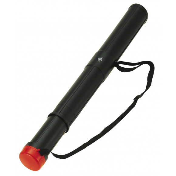 UNICRAFT Tekenbuis 70-120cm Ø 8cm Zwart
