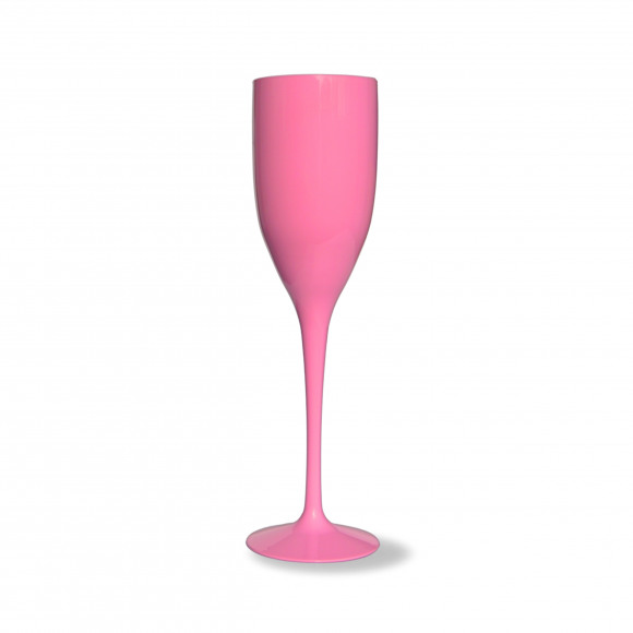 AVA selection Verre À Champagne Réutilisable Rose PP 150ml 4 Pièces Violet/rose