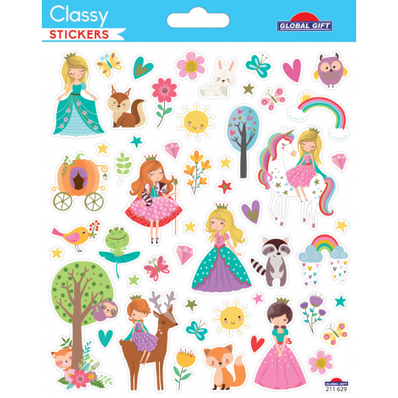 AVA selection Autocollants Princesses