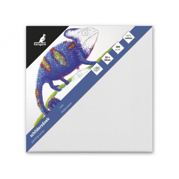 KANGARO Schildersdoek Katoen 20x20cm