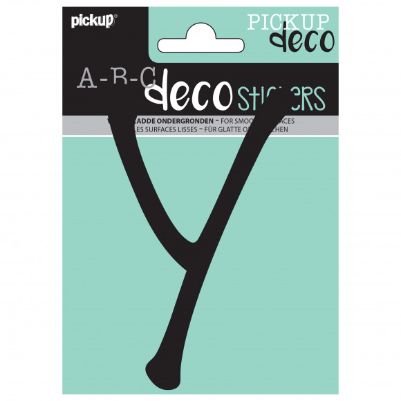 PICKUP Deco Lynn Letter Y Zwart 12cm