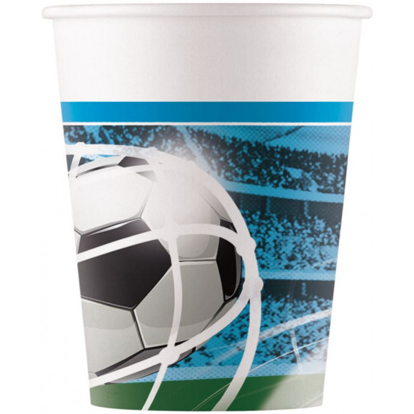 AVA selection Bekers Karton 200ml Soccer Fans 8 Stuks