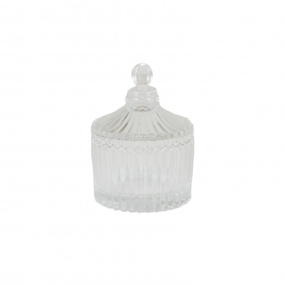 AVA selection Pot Glas Vintage Transparant H 15cm Ø 13,5cm