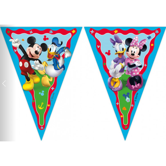 AVA selection Guirlande De Fanions Mickey Mouse Papier