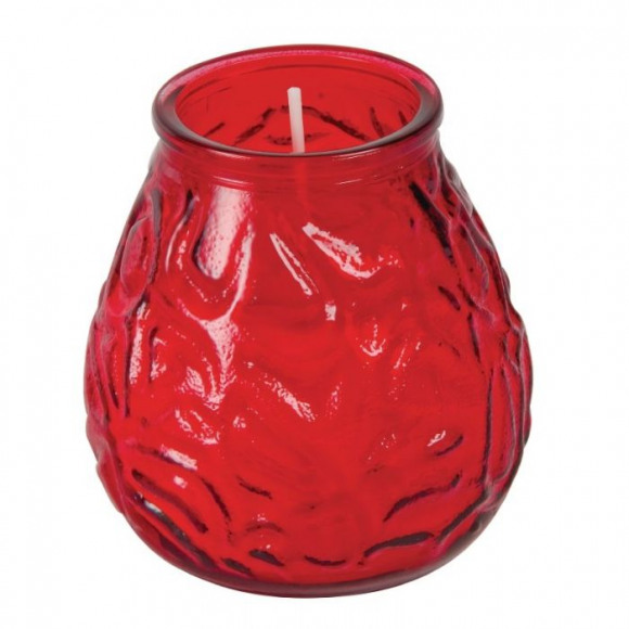 BOLSIUS Lowboy Rouge H 10,5cm Ø 9,5cm 75h