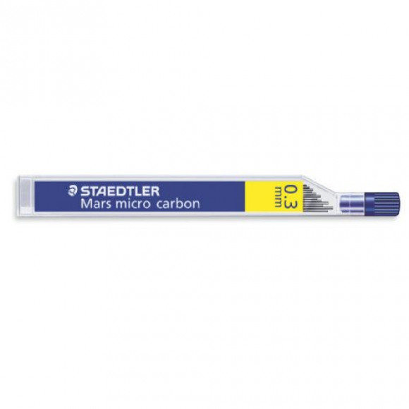 STAEDTLER  Mars Micro Carbon Mines 0,3mm H 12 Pièces