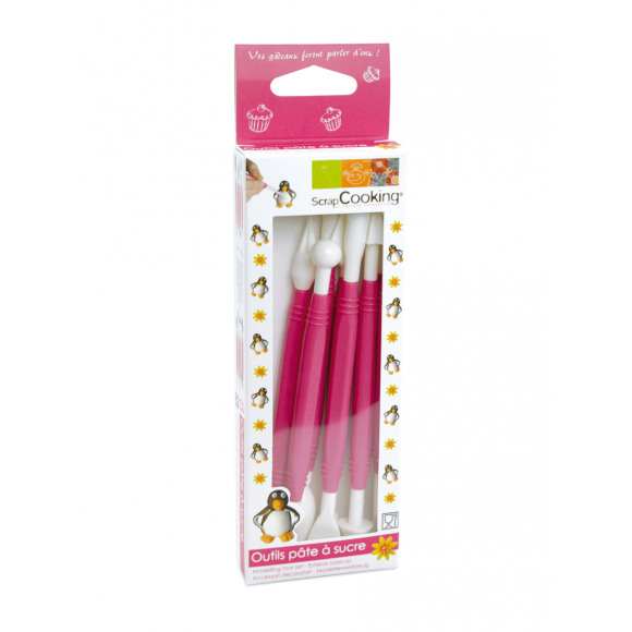 SCRAPCOOKING Outils Pâte À Sucre 8 Pièces