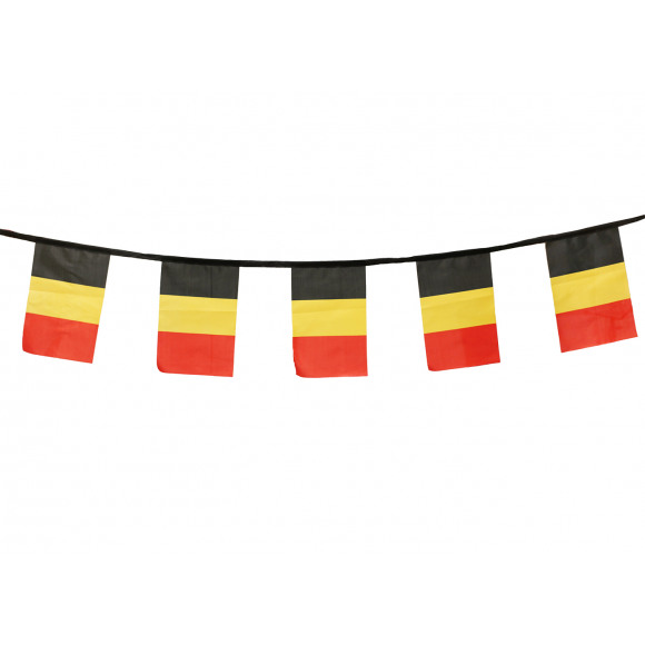 AVA selection Vlaggenlijn België Tricolor 5m Polyester Meerdere