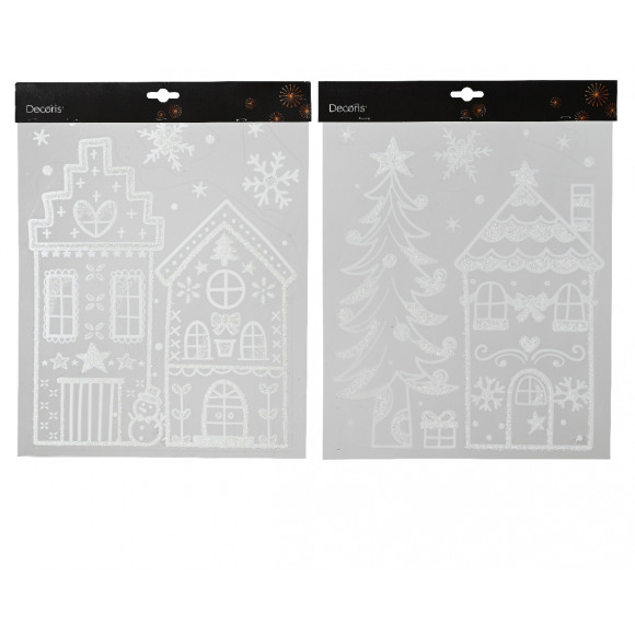 AVA selection Raamdeco Zelfklevend Wit 28,5 x 34,5cm 1 Van De 2