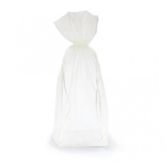 VIVANT Sachet Voile 26x14x4cm Crème Blanc