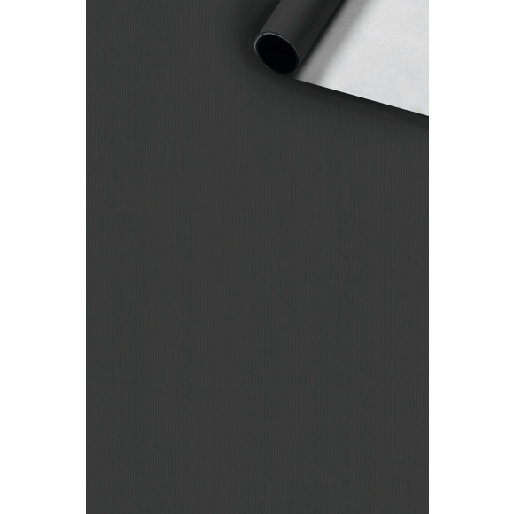 STEWO Papier Cadeau Noir Uni 70cm x 2m
