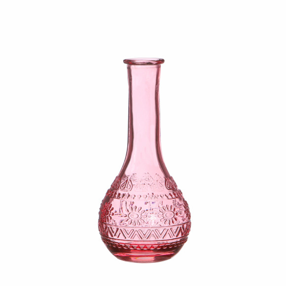 AVA selection Vase Paris Rose H 15,8cm Ø 7,5cm Violet/rose