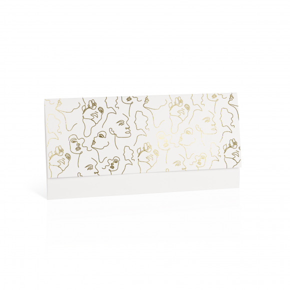 JESO CARDS Chèque-Cadeau NL Platino Faces White/Gold 10 Pièces